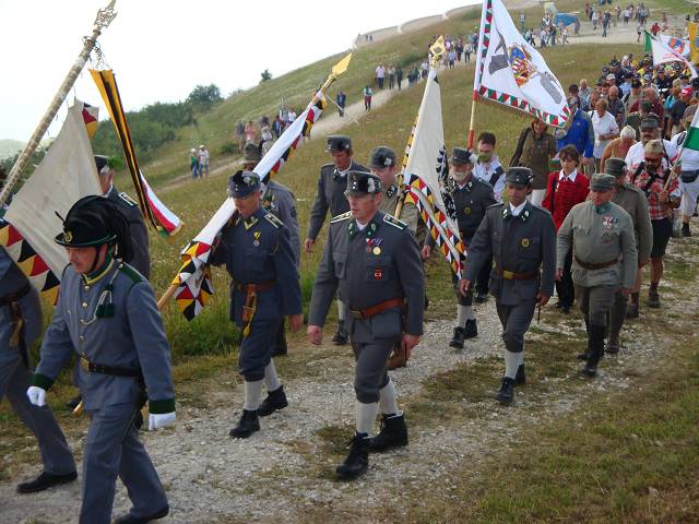 Gedenkfeier Monte Grappa 2004